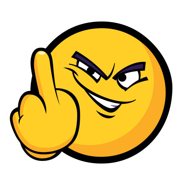 A fuck you emoticon